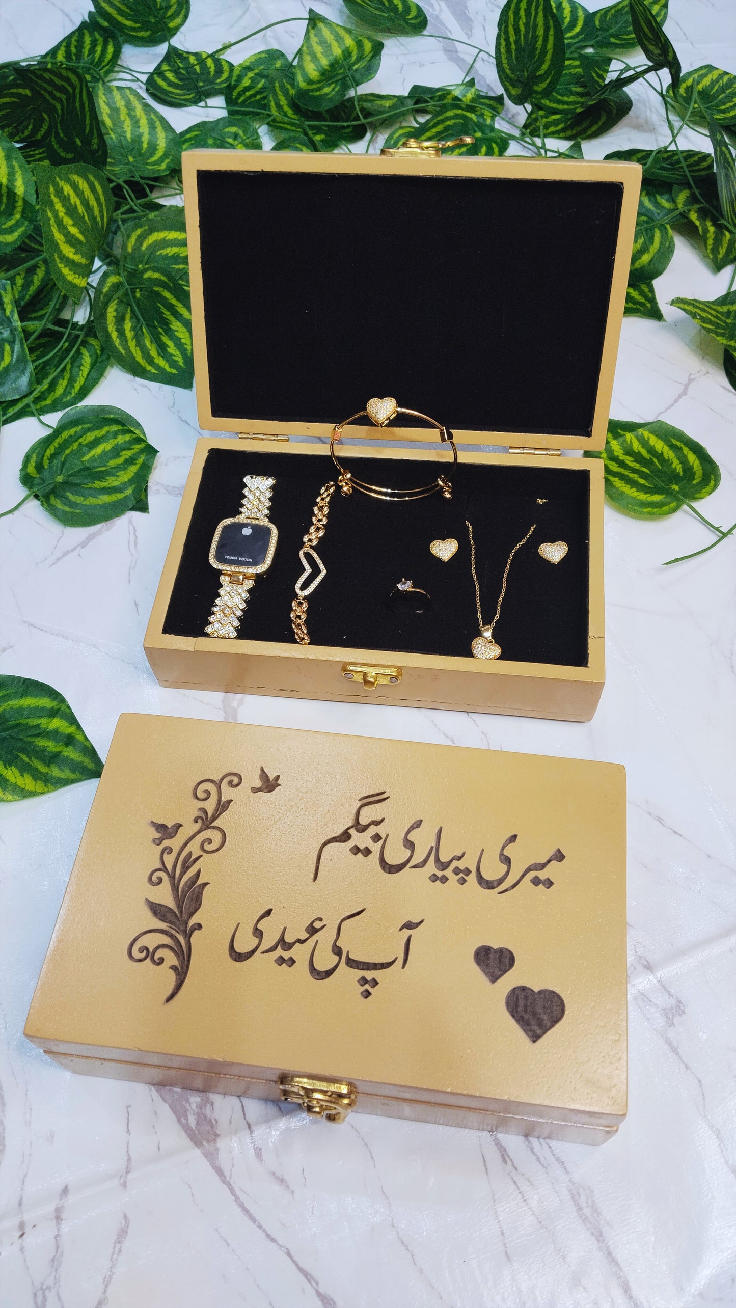 Artificial Jewellery Eid Gift Set for female | Customized Box