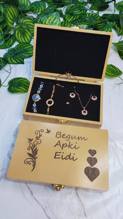 Artificial Jewellery Eid Gift Set for female | Customized Box